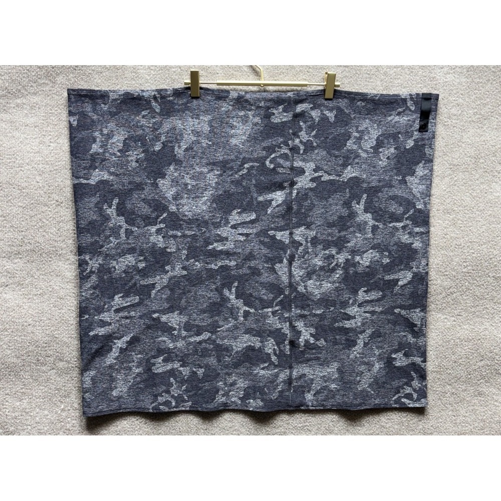Lululemon Scarf Womens One Size Vinyasa Wrap Snap Up Incognito Camo Gray NWOT